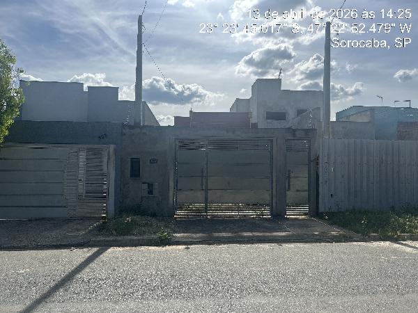 Vende-se em Sorocaba-SP  Casa, 45.70 de área total, 45.70 de área privativa, 150.00 de área do terreno,  1_qto(s), a.serv, WC, 1_sala(s), cozinha.