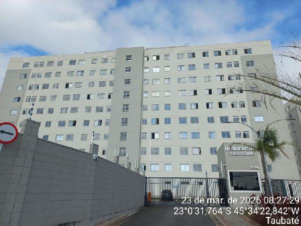Vende-se em Taubate-SP  apto, 91.56 de área total, 39.88 de área privativa,  2_qto(s), a.serv, WC, 1_sala(s), cozinha, 1_vaga(s) de garagem.