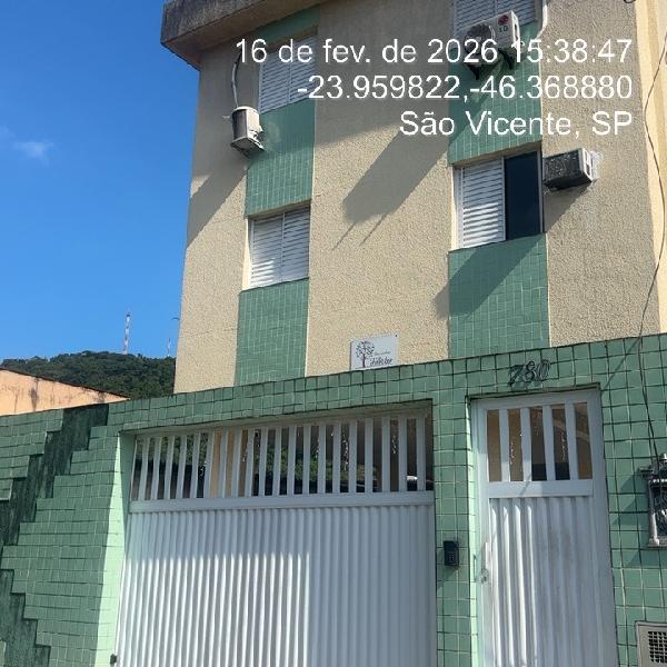 Vende-se em Sao Vicente-SP  apto, 57.16 de área total, 35.45 de área privativa,  1_qto(s), WC, 1_sala(s), cozinha, 1_vaga(s) de garagem.