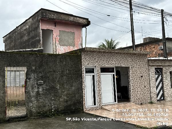 Vende-se em Sao Vicente-SP  Casa, 68.55 de área total, 38.26 de área privativa, 68.55 de área do terreno,  1_qto(s), a.serv, WC, 1_sala(s), cozinha.