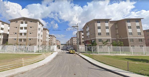 Vende-se em Itaborai-RJ  apto, 43.95 de área total, 43.95 de área privativa,  2_qto(s), WC, 1_sala(s), cozinha, 1_vaga(s) de garagem.