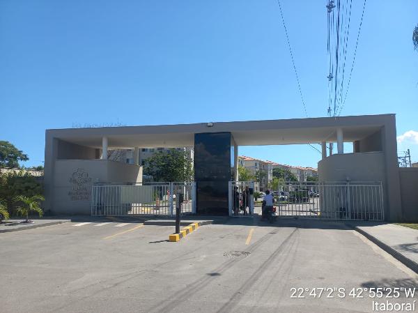 Vende-se em Itaborai-RJ  apto, 56.30 de área total, 48.80 de área privativa,  2_qto(s), WC, 1_sala(s), cozinha, 1_vaga(s) de garagem.