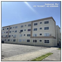 Vende-se em Itaborai-RJ  apto, 40.82 de área privativa,  2_qto(s), WC, 1_sala(s), cozinha, 1_vaga(s) de garagem.