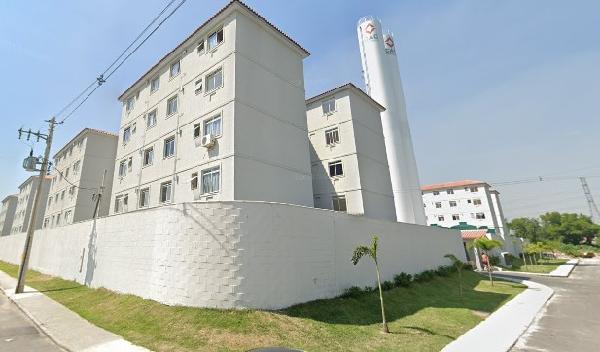 Vende-se em Mesquita-RJ  apto, 42.90 de área total, 42.90 de área privativa,  2_qto(s), a.serv, WC, 1_sala(s), cozinha, 1_vaga(s) de garagem.