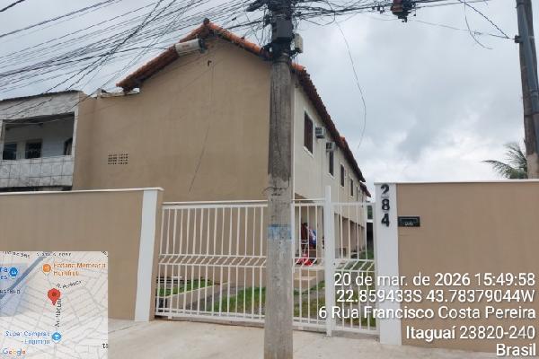 Vende-se em Itaguai-RJ  Casa, 47.85 de área total, 47.85 de área privativa, 61.71 de área do terreno,  2_qto(s), varanda, a.serv, WC, 1_sala(s), cozinha, 1_vaga(s) de garagem.