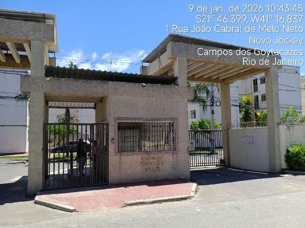 Vende-se em Campos Dos Goytacazes-RJ  apto, 82.53 de área total, 41.85 de área privativa,  2_qto(s), WC, 1_sala(s), cozinha, 1_vaga(s) de garagem.