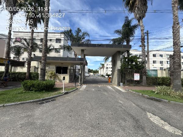 Vende-se em Campos Dos Goytacazes-RJ  apto, 53.01 de área total, 53.01 de área privativa,  2_qto(s), a.serv, WC, 1_sala(s), cozinha, 1_vaga(s) de garagem.