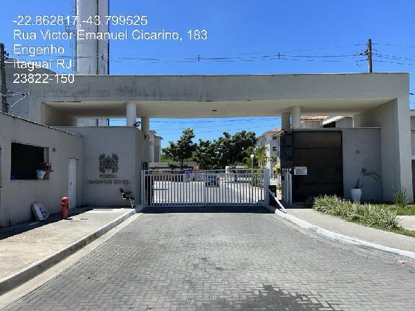 Vende-se em Itaguai-RJ  apto, 108.20 de área total, 47.19 de área privativa,  2_qto(s), a.serv, WC, 1_sala(s), cozinha.