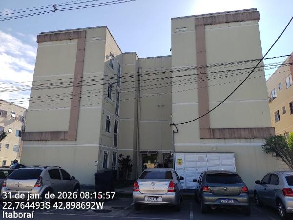Vende-se em Itaborai-RJ  apto, 48.92 de área total, 40.82 de área privativa,  2_qto(s), a.serv, WC, 1_sala(s), cozinha, 1_vaga(s) de garagem.