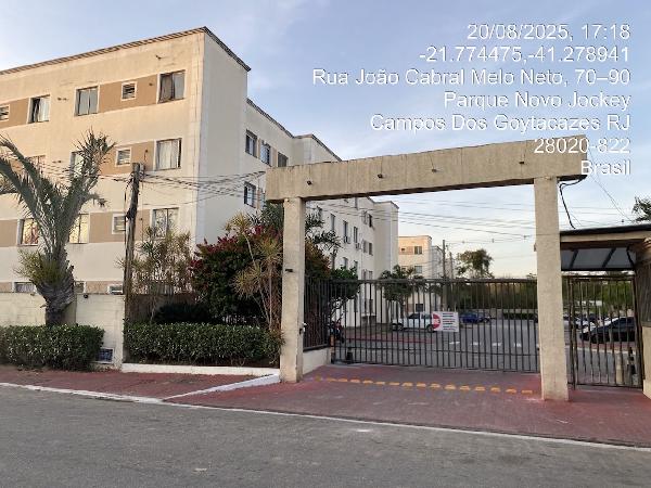 Vende-se em Campos Dos Goytacazes-RJ  apto, 78.29 de área total, 47.64 de área privativa,  2_qto(s), a.serv, WC, cozinha, 1_vaga(s) de garagem.