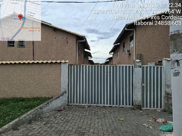 Vende-se em Itaborai-RJ  Casa, 69.69 de área total, 69.69 de área privativa, 59.83 de área do terreno,  2_qto(s), a.serv, WC, 1_sala(s), 1 lavabo(s), cozinha.