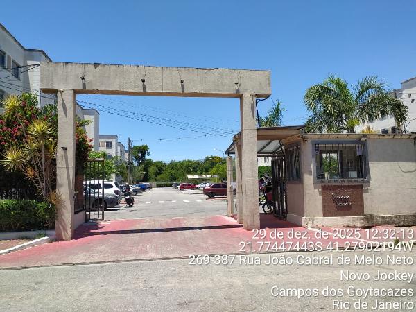 Vende-se em Campos Dos Goytacazes-RJ  apto, 47.64 de área total, 47.64 de área privativa,  2_qto(s), a.serv, WC, 1_sala(s), cozinha, 1_vaga(s) de garagem.