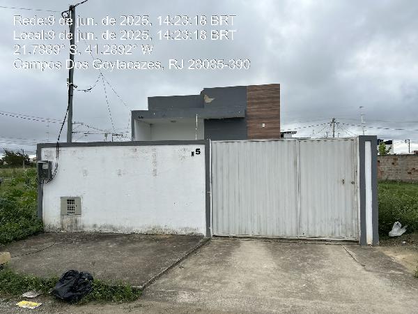 Vende-se em Campos Dos Goytacazes-RJ  Casa, 168.00 de área total, 62.63 de área privativa, 168.00 de área do terreno,  2_qto(s), WC, 1_sala(s), cozinha, Terraco, 1_vaga(s) de garagem.