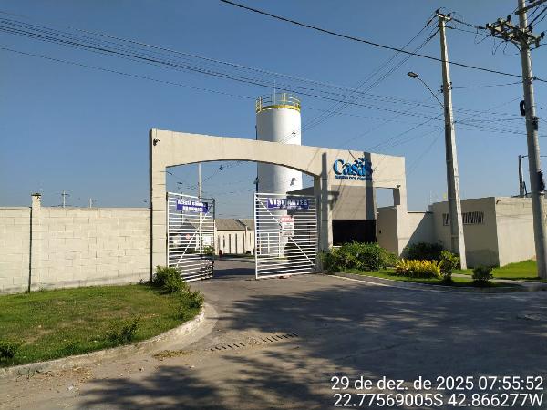 Vende-se em Itaborai-RJ  Casa, 218.02 de área total, 45.25 de área privativa, 150.00 de área do terreno,  2_qto(s), a.serv, WC, 1_sala(s), cozinha, 1_vaga(s) de garagem.