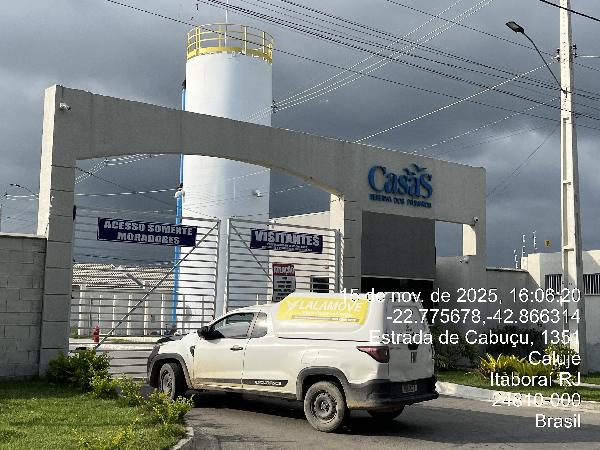 Vende-se em Itaborai-RJ  Casa, 45.25 de área total, 45.25 de área privativa, 150.00 de área do terreno,  2_qto(s), a.serv, WC, 1_sala(s).
