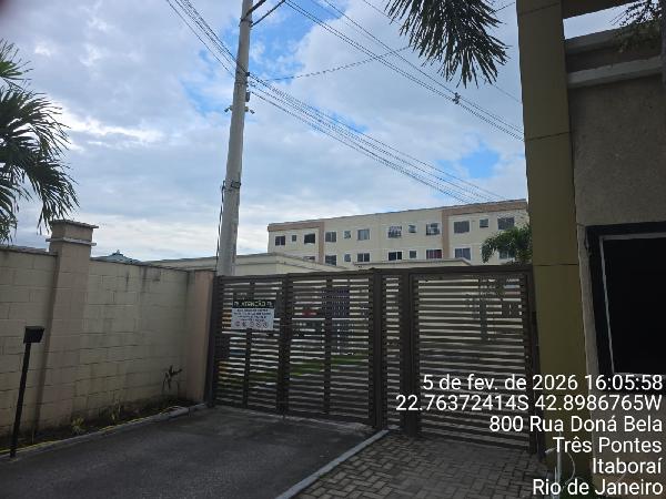 Vende-se em Itaborai-RJ  apto, 40.82 de área total, 40.82 de área privativa,  2_qto(s), WC, 1_sala(s), cozinha, 1_vaga(s) de garagem.