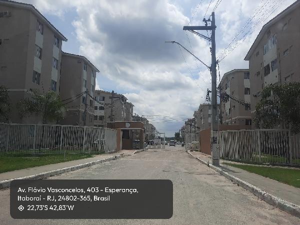 Vende-se em Itaborai-RJ  apto, 48.97 de área total, 43.95 de área privativa,  2_qto(s), WC, 1_sala(s), cozinha, 1_vaga(s) de garagem.