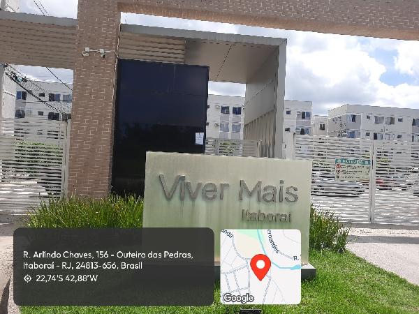 Vende-se em Itaborai-RJ  apto, 50.67 de área total, 45.11 de área privativa,  2_qto(s), a.serv, WC, 1_sala(s), cozinha, 1_vaga(s) de garagem.