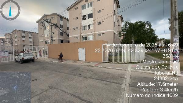 Vende-se em Itaborai-RJ  apto, 43.95 de área privativa,  2_qto(s), WC, 1_sala(s), cozinha, 1_vaga(s) de garagem.