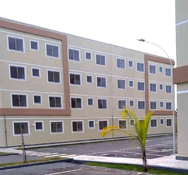 Vende-se em Itaborai-RJ  apto, 48.92 de área total, 40.82 de área privativa,  2_qto(s), WC, 1_sala(s), cozinha.
