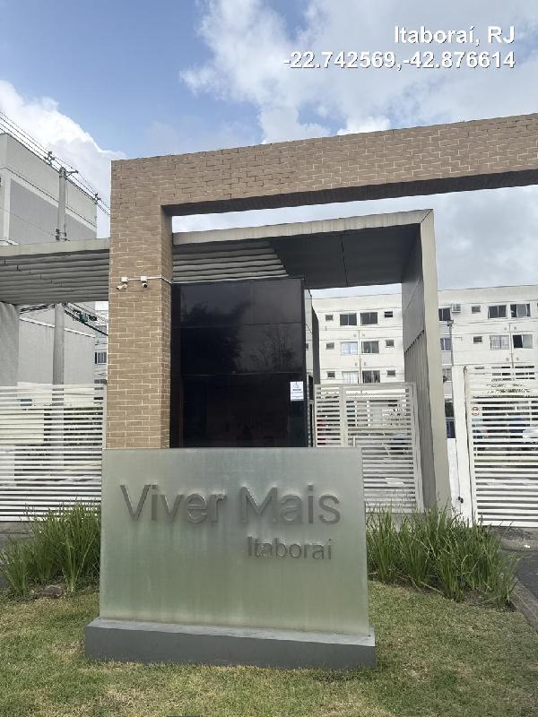Vende-se em Itaborai-RJ  apto, 50.67 de área total, 45.11 de área privativa,  2_qto(s), a.serv, WC, 1_sala(s), cozinha, 1_vaga(s) de garagem.