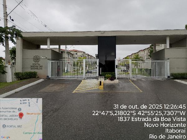 Vende-se em Itaborai-RJ  apto, 144.82 de área total, 48.80 de área privativa,  2_qto(s), a.serv, WC, 1_sala(s), cozinha, 1_vaga(s) de garagem.