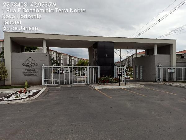 Vende-se em Itaborai-RJ  apto, 56.30 de área total, 48.80 de área privativa,  2_qto(s), a.serv, WC, 1_sala(s), cozinha, 1_vaga(s) de garagem.