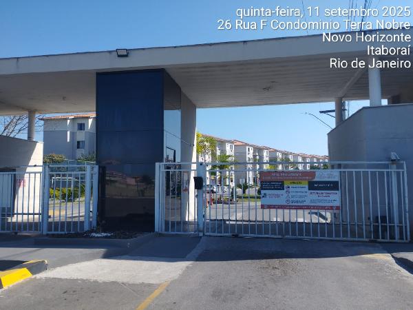Vende-se em Itaborai-RJ  apto, 48.80 de área total, 48.80 de área privativa,  2_qto(s), a.serv, WC, 1_sala(s), cozinha, 1_vaga(s) de garagem.