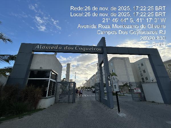 Vende-se em Campos Dos Goytacazes-RJ  apto, 71.01 de área total, 41.85 de área privativa,  2_qto(s), 1_vaga(s) de garagem.