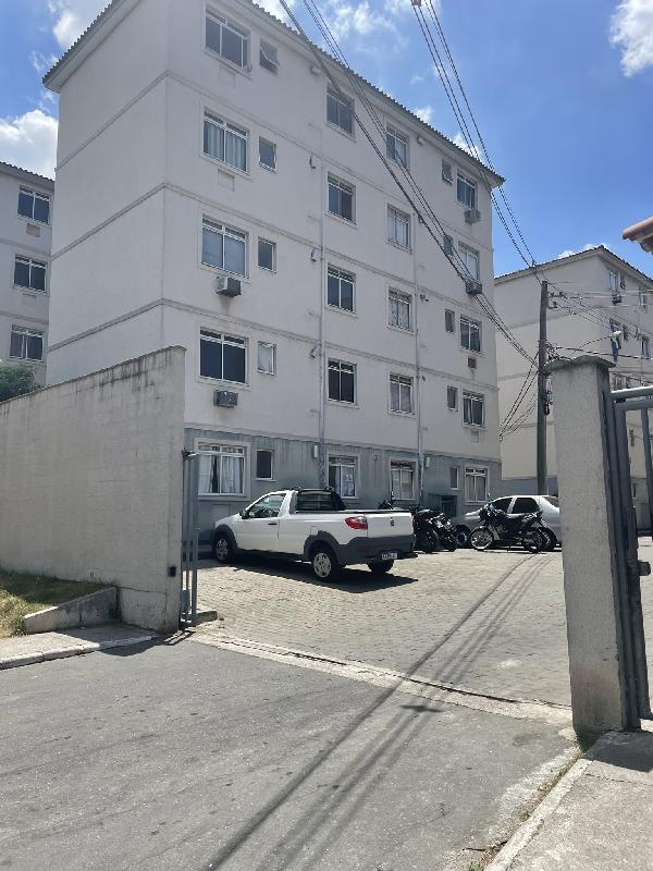 Vende-se em Mesquita-RJ  apto, 73.64 de área total, 42.90 de área privativa,  2_qto(s), a.serv, WC, 1_sala(s), cozinha, 1_vaga(s) de garagem.