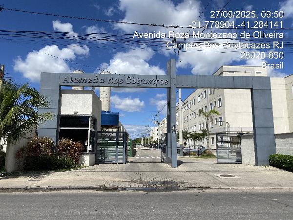 Vende-se em Campos Dos Goytacazes-RJ  apto, 83.51 de área total, 41.85 de área privativa,  2_qto(s), WC, 1_sala(s), cozinha, 1_vaga(s) de garagem.