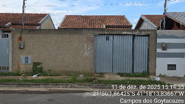 Vende-se em Campos Dos Goytacazes-RJ  Casa, 45.46 de área total, 45.46 de área privativa, 150.00 de área do terreno,  2_qto(s), varanda, a.serv, WC, 1_sala(s), cozinha.