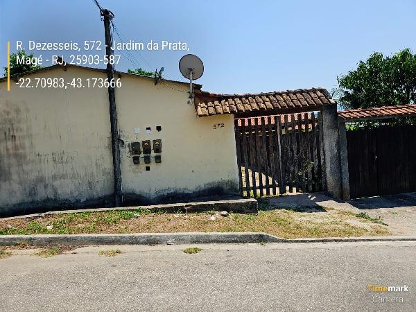 Vende-se em Mage-RJ  Casa, 73.93 de área privativa, 81.13 de área do terreno,  2_qto(s), a.serv, WC, 1_sala(s), cozinha.
