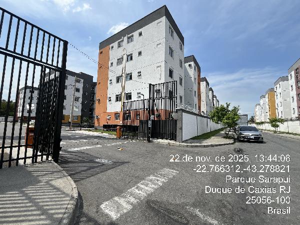 Vende-se em Duque De Caxias-RJ  apto, 47.19 de área total, 47.19 de área privativa,  2_qto(s), a.serv, WC, 1_sala(s), cozinha, 1_vaga(s) de garagem.