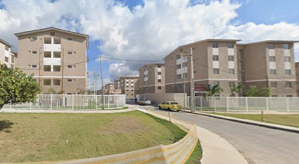 Vende-se em Itaborai-RJ  apto, 43.95 de área privativa,  2_qto(s), WC, 1_sala(s), cozinha, 1_vaga(s) de garagem.