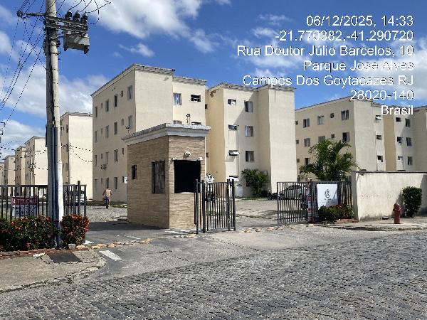 Vende-se em Campos Dos Goytacazes-RJ  apto, 82.74 de área total, 45.96 de área privativa,  2_qto(s), WC, 1_sala(s), cozinha, 1_vaga(s) de garagem.