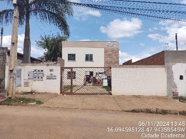 Vende-se em Cidade Ocidental-GO  apto, 46.74 de área privativa,  2_qto(s), a.serv, WC, 1_sala(s), cozinha, 1_vaga(s) de garagem.