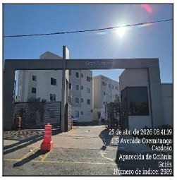 Vende-se em Aparecida De Goiania-GO  apto, 66.39 de área privativa,  2_qto(s), WC, 1_sala(s), cozinha, 1_vaga(s) de garagem.