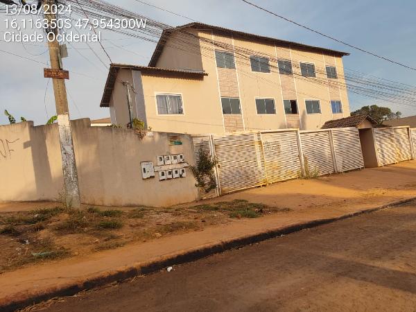 Vende-se em Cidade Ocidental-GO  apto, 46.05 de área privativa,  2_qto(s), WC, 1_sala(s), cozinha, 1_vaga(s) de garagem.