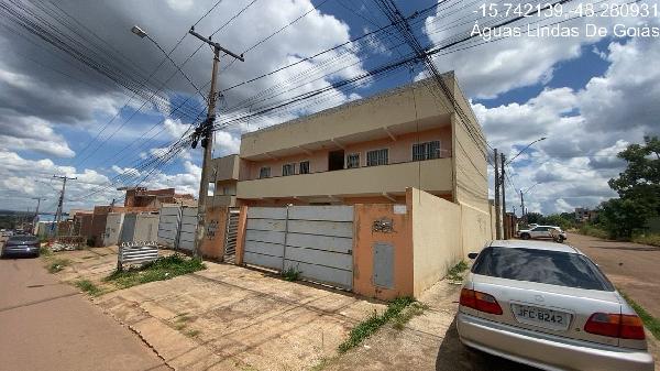 Vende-se em Aguas Lindas De Goias-GO  apto, 65.36 de área total, 55.71 de área privativa,  2_qto(s), a.serv, WC, 1_sala(s), cozinha, 1_vaga(s) de garagem.