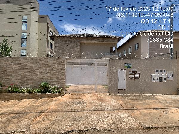Vende-se em Cidade Ocidental-GO  apto, 53.59 de área privativa,  2_qto(s), varanda, a.serv, WC, 1_sala(s), cozinha, 1_vaga(s) de garagem.
