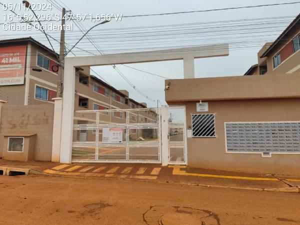 Vende-se em Cidade Ocidental-GO  apto, 44.77 de área privativa,  2_qto(s), a.serv, WC, 1_sala(s), cozinha, 1_vaga(s) de garagem.
