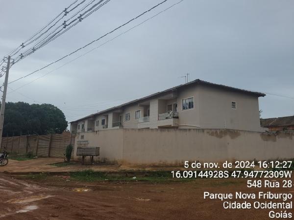 Vende-se em Cidade Ocidental-GO  apto, 52.28 de área privativa,  2_qto(s), WC, 1_sala(s), cozinha, 1_vaga(s) de garagem.