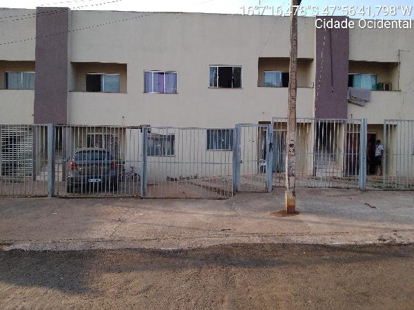 Vende-se em Cidade Ocidental-GO  apto, 52.71 de área privativa,  2_qto(s), a.serv, WC, 1_sala(s), sacada, cozinha, 1_vaga(s) de garagem.