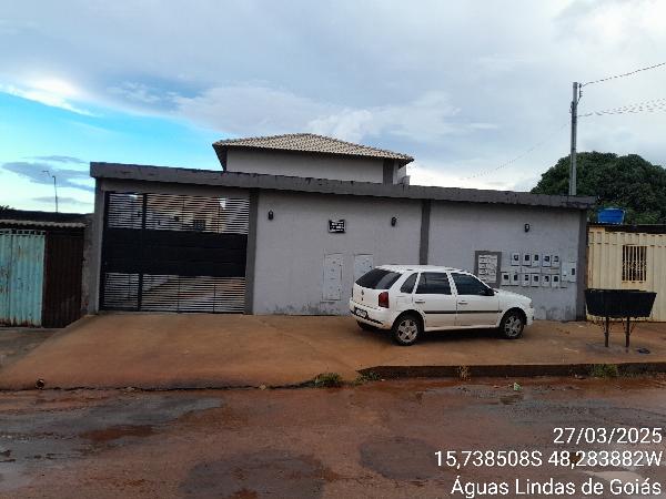Vende-se em Aguas Lindas De Goias-GO  apto, 57.98 de área total, 50.74 de área privativa,  2_qto(s), a.serv, WC, 1_sala(s), cozinha.