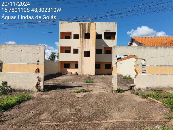 Vende-se em Aguas Lindas De Goias-GO  apto, 64.85 de área privativa,  2_qto(s), varanda, a.serv, WC, 1_sala(s), cozinha, 1_vaga(s) de garagem.