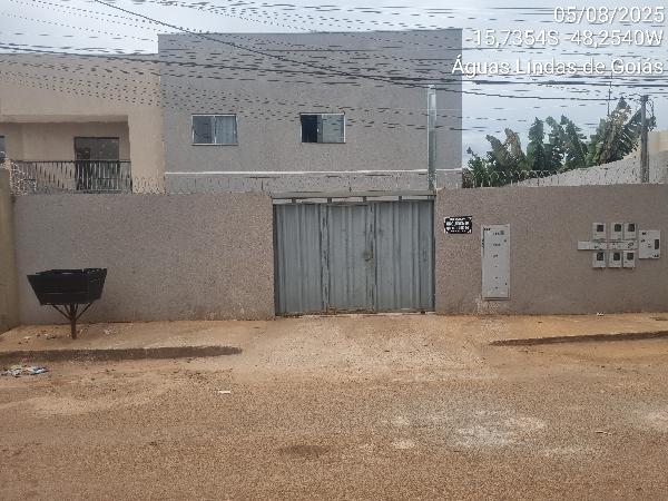 Vende-se em Aguas Lindas De Goias-GO  apto, 65.00 de área total, 58.11 de área privativa,  2_qto(s), a.serv, WC, 1_sala(s).