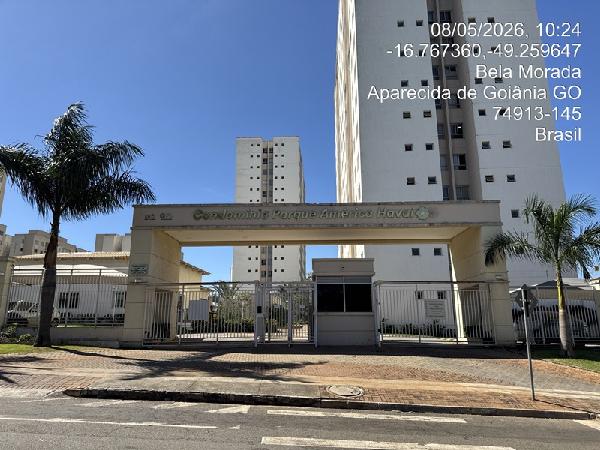 Vende-se em Aparecida De Goiania-GO  apto, 150.85 de área total, 99.86 de área privativa,  3_qto(s), a.serv, WC, 1_sala(s), cozinha, 2_vaga(s) de garagem.