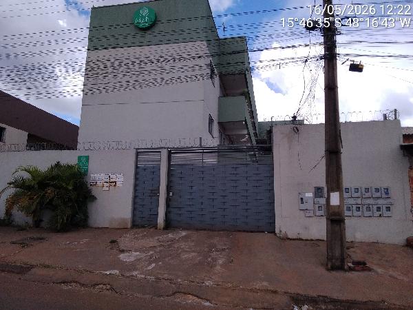 Vende-se em Aguas Lindas De Goias-GO  apto, 75.97 de área total, 63.59 de área privativa,  2_qto(s), a.serv, WC, 1_sala(s), cozinha.