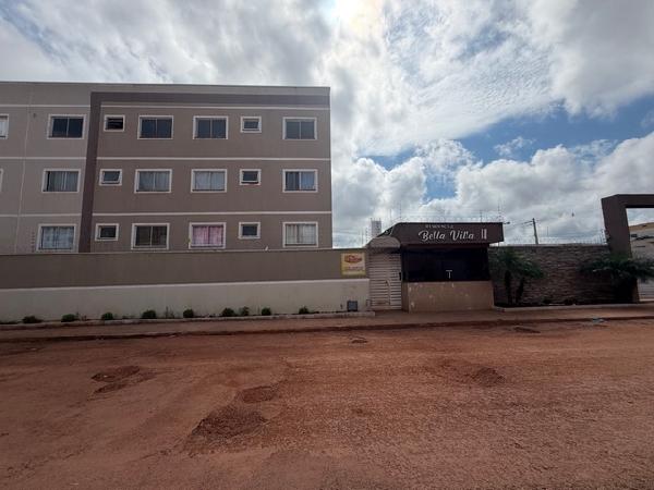 Vende-se em Aguas Lindas De Goias-GO  apto, 69.66 de área total, 45.00 de área privativa,  2_qto(s), a.serv, WC, 1_sala(s), cozinha, 1_vaga(s) de garagem.
